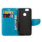 For Huawei nova Butterflies LOVE for Flowers Embossing Horizontal Flip Leather Case with Holder & Card Slots & Wallet & Lanyard(Blue)