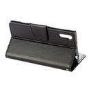 For Sony Xperia XZ Butterflies Love Flowers Embossing Horizontal Flip Leather Case with Holder & Card Slots & Wallet & Lanyard(Black)