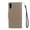 For Sony Xperia XZ Butterflies Love Flowers Embossing Horizontal Flip Leather Case with Holder & Card Slots & Wallet & Lanyard(Grey)