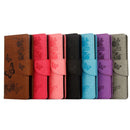 For Lenovo K6 5.0 inch Butterflies Embossing Horizontal Flip Leather Case with Holder & Card Slots & Wallet & Lanyard(Blue)