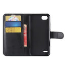 For LG Q6 Litchi Texture Horizontal Flip Leather Case with Holder & Card Slots & Wallet (Black)