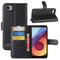 For LG Q6 Litchi Texture Horizontal Flip Leather Case with Holder & Card Slots & Wallet (Black)