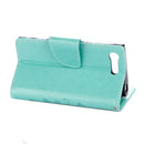 For Sony Xperia X Compact Butterflies Love Flowers Embossing Horizontal Flip Leather Case with Holder & Card Slots & Wallet & Lanyard(Green)