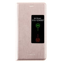 For Huawei P9 Horizontal Flip Leather Case with Touch Call Display ID & Sleep / Wake-up Function(Gold)