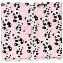 For Huawei P10 Plus Gloss Oil Embossed Panda Pattern Horizontal Flip Leather Case with Holder & Card Slots & Wallet & Photo Frame