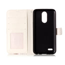 For LG K10 (2017) Gloss Oil Embossed Flower Elephant Pattern Horizontal Flip Leather Case with Holder & Card Slots & Wallet & Photo Frame