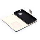 For Motorola Moto G5 Gloss Oil Embossed Purple Butterfly Horizontal Flip Leather Case with Holder & Card Slots & Wallet & Photo Frame