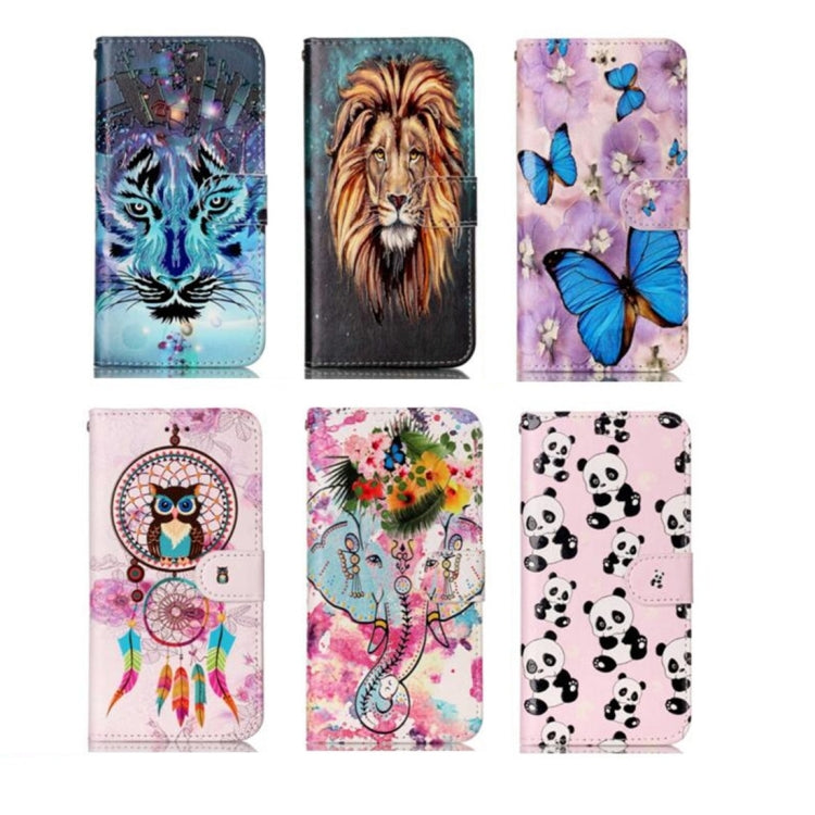 For Motorola Moto G5 Gloss Oil Embossed Wolf Pattern Horizontal Flip Leather Case with Holder & Card Slots & Wallet & Photo Frame