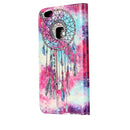 For Huawei P10 Lite Butterfly Bells Pattern Horizontal Flip Leather Protective Case with Holder & Card Slots & Wallet