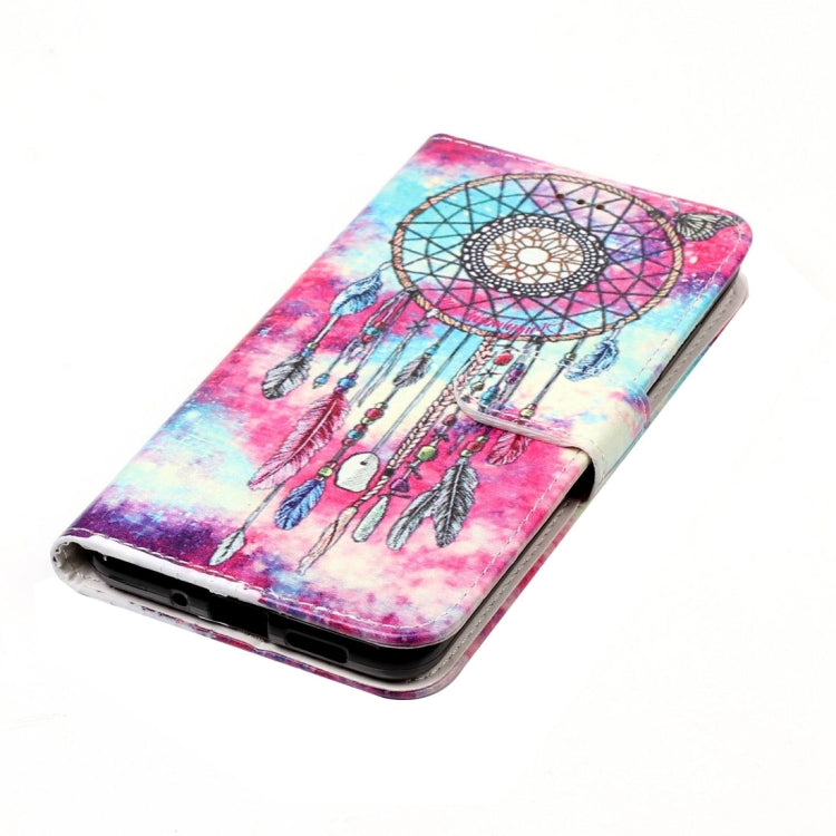 For Huawei P10 Lite Butterfly Bells Pattern Horizontal Flip Leather Protective Case with Holder & Card Slots & Wallet