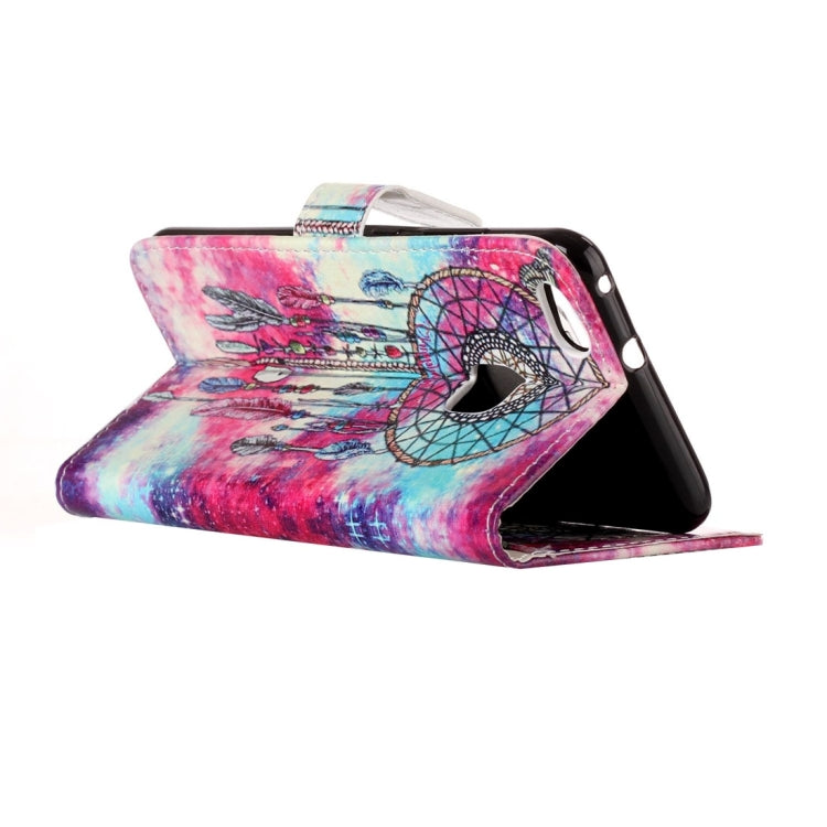 For Huawei P10 Lite Butterfly Bells Pattern Horizontal Flip Leather Protective Case with Holder & Card Slots & Wallet