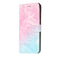 For Huawei P10 Lite Pink Green Marble Pattern Horizontal Flip Leather Protective Case with Holder & Card Slots & Wallet