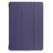 For Huawei MediaPad T3 10 Custer Texture Horizontal Flip Leather Case with Three-folding Holder(Dark Blue)
