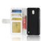 For Nokia 2 Crazy Horse Texture Horizontal Flip Leather Case with Holder & Card Slots & Wallet (White)