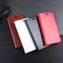 For Nokia 2 Crazy Horse Texture Horizontal Flip Leather Case with Holder & Card Slots & Wallet (White)