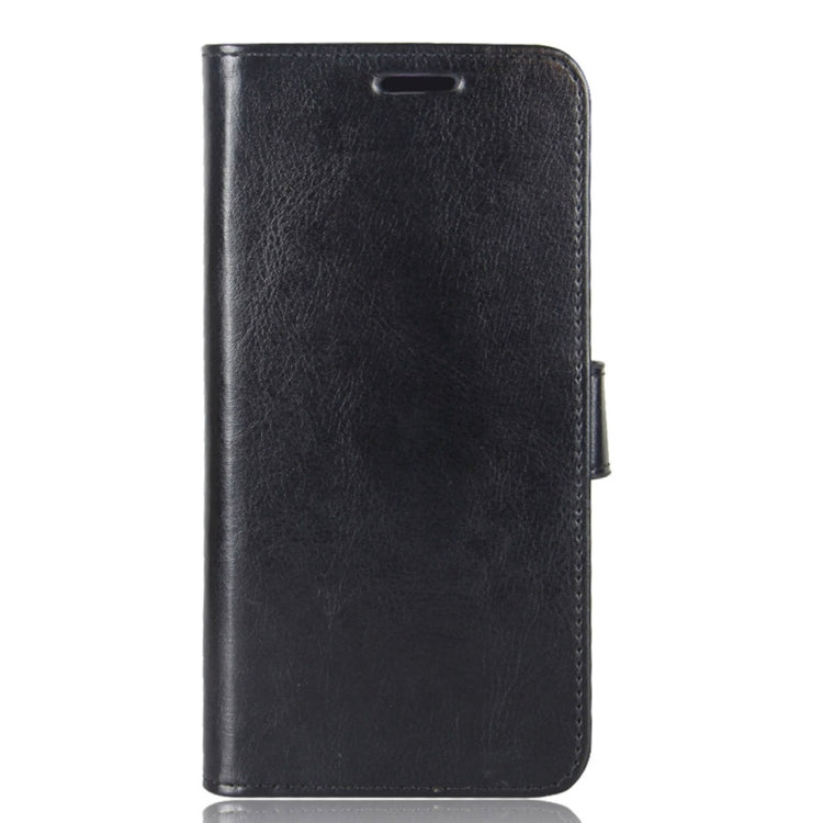 For Huawei Honor 7X Crazy Horse Texture Horizontal Flip Leather Case with Holder & Card Slots & Wallet(Black)