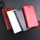 For Huawei Honor 7X Crazy Horse Texture Horizontal Flip Leather Case with Holder & Card Slots & Wallet(Black)