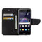 For Huawei P8 Lite (2017) Butterflies Embossing Horizontal Flip Leather Case with Holder & Card Slots & Wallet & Lanyard (Black)