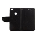 For Huawei P8 Lite (2017) Butterflies Embossing Horizontal Flip Leather Case with Holder & Card Slots & Wallet & Lanyard (Black)