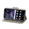For Huawei P8 Lite (2017) Butterflies Embossing Horizontal Flip Leather Case with Holder & Card Slots & Wallet & Lanyard (Grey)