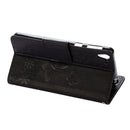 For Sony Xperia E5 Butterflies Embossing Horizontal Flip Leather Case with Holder & Card Slots & Wallet & Lanyard(Black)