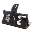 For Sony Xperia XZ Eyes Pattern Horizontal Flip Leather Case with Holder & Card Slots & Wallet