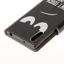 For Sony Xperia XZ Eyes Pattern Horizontal Flip Leather Case with Holder & Card Slots & Wallet