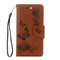 For Huawei P10 Lite Butterflies Embossing Horizontal Flip Leather Case with Holder & Card Slots & Wallet & Lanyard (Brown)