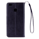 For Huawei P9 Lite Butterflies Embossing Horizontal Flip Leather Case with Holder & Card Slots & Wallet & Lanyard(Black)