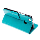 For Huawei P9 Lite Butterflies Embossing Horizontal Flip Leather Case with Holder & Card Slots & Wallet & Lanyard(Blue)