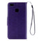 For Huawei P9 Lite Butterflies Embossing Horizontal Flip Leather Case with Holder & Card Slots & Wallet & Lanyard(Purple)