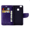 For Huawei P9 Lite Butterflies Embossing Horizontal Flip Leather Case with Holder & Card Slots & Wallet & Lanyard(Purple)