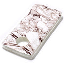 Marble Pattern Soft TPU Case For Motorola Moto G6 Plus (2018)(White)