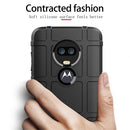 Full Coverage Shockproof TPU Case for Motorola Moto G7 (Grey)
