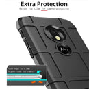 Full Coverage Shockproof TPU Case for Motorola Moto G7 Play (Black)