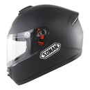 SOMAN Outdoor Motorcycle Electric Car Riding HD Bluetooth Helmet, Size: S, 55-56cm (Matte Black)