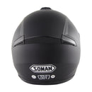 SOMAN Outdoor Motorcycle Electric Car Riding HD Bluetooth Helmet, Size: S, 55-56cm (Matte Black)