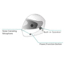 SOMAN Outdoor Motorcycle Electric Car Riding HD Bluetooth Helmet, Size: M, 57-58cm (Turtle Flower)