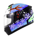 SOMAN Outdoor Motorcycle Electric Car Riding HD Bluetooth Helmet, Size: XXL, 63-64cm (Snowman)