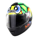 SOMAN Outdoor Motorcycle Electric Car Riding Helmet, Size: XXL, 63-64cm (Turtle Flower)