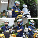 SOMAN Outdoor Motorcycle Electric Car Riding Helmet, Size: XXL, 63-64cm (Snowman)