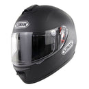 SOMAN Outdoor Motorcycle Electric Car Riding Helmet, Size: XXL, 63-64cm (Matte Black)
