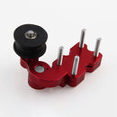 HC154 Motorcycle Modified Accessories Universal Aluminum Alloy Chain Adjuster(Gold)