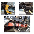 HC154 Motorcycle Modified Accessories Universal Aluminum Alloy Chain Adjuster(Black)
