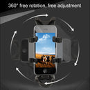 Universal T-shaped Ball Head Motorcycle Handlebar Multi-function Mobile Phone Holder, Suitable for Mobile Phone Width: 5.5-9.5cm &
