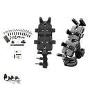 Universal Strip Shaped Ball Head Motorcycle U-shaped Bolt Handlebar Multi-function Mobile Phone Holder, Suitable for Mobile Phone Width: 5.5-9.5cm &