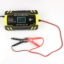FOXSUR 12V-24V Car Motorcycle Truck Repair Battery Charger AGM Charger, US Plug