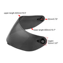 MB-MHL001 Motorcycle Helmet Shield Glasses Helmet Lens Full Face Visor Helmet Visor for AGV K3-SV K5(Dark Smoke)