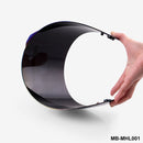MB-MHL001 Motorcycle Helmet Shield Glasses Helmet Lens Full Face Visor Helmet Visor for AGV K3-SV K5(Silver)