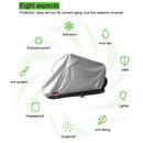 210D Oxford Cloth Motorcycle Electric Car Rainproof Dust-proof Cover, Size: XXL (Black)